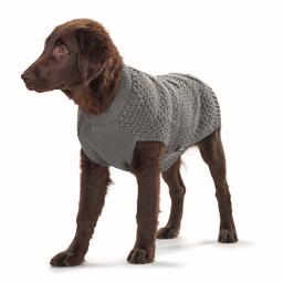 Hunter Hunde Strik Sweater Design Malmø Smuk Muse Grå